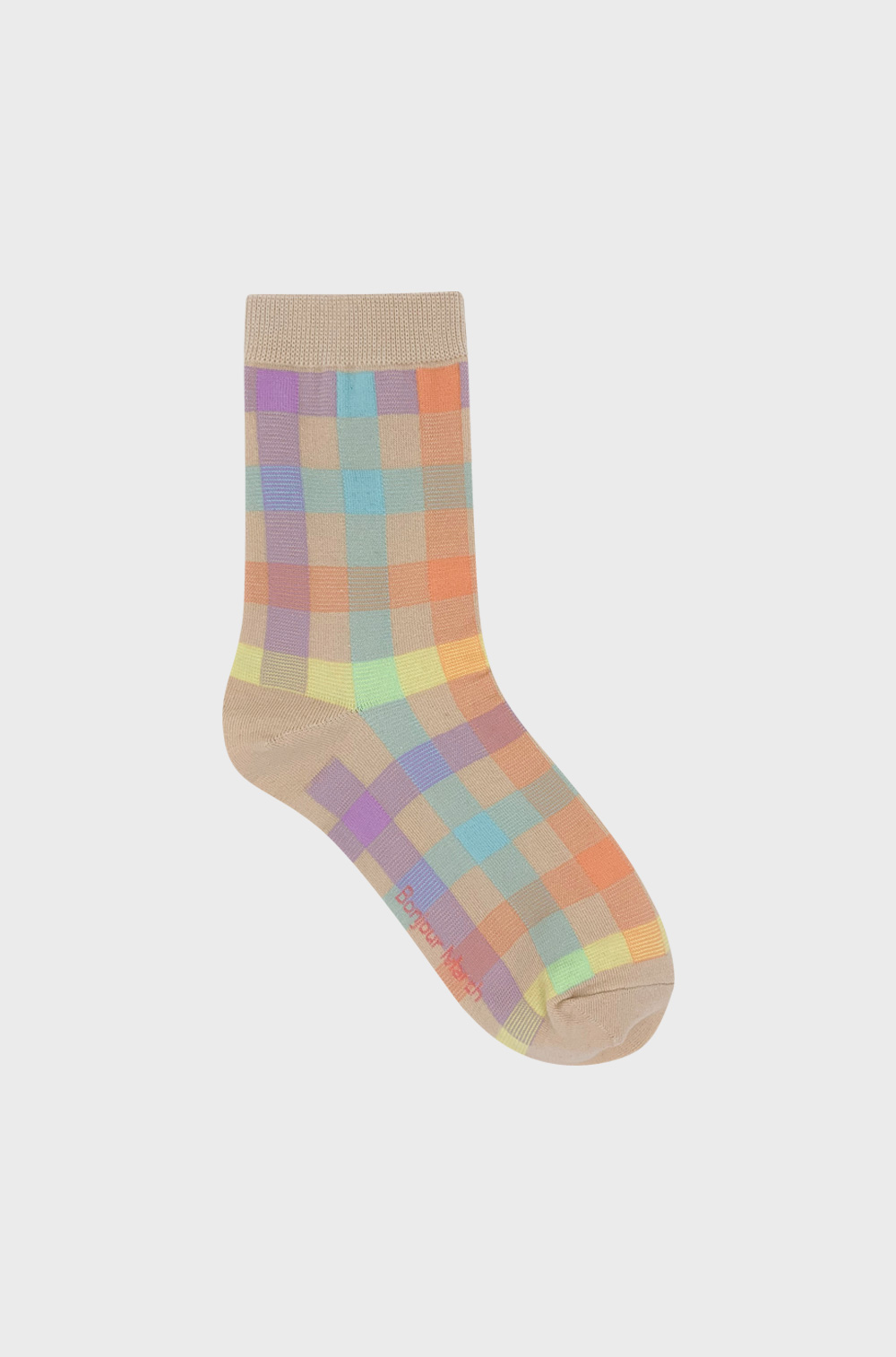 Pastel sherbet socks