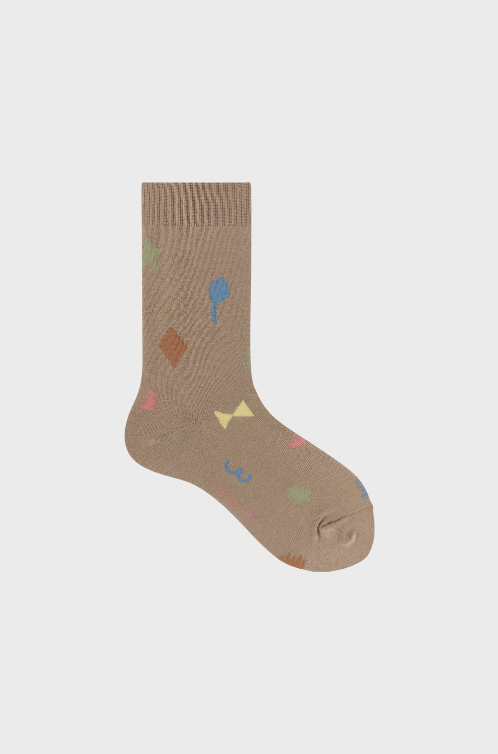 Confetti socks_cocoa