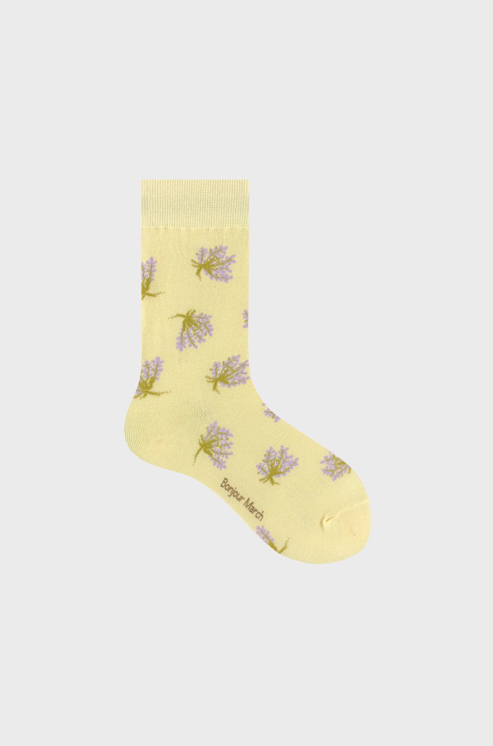 Lavender bouquet socks