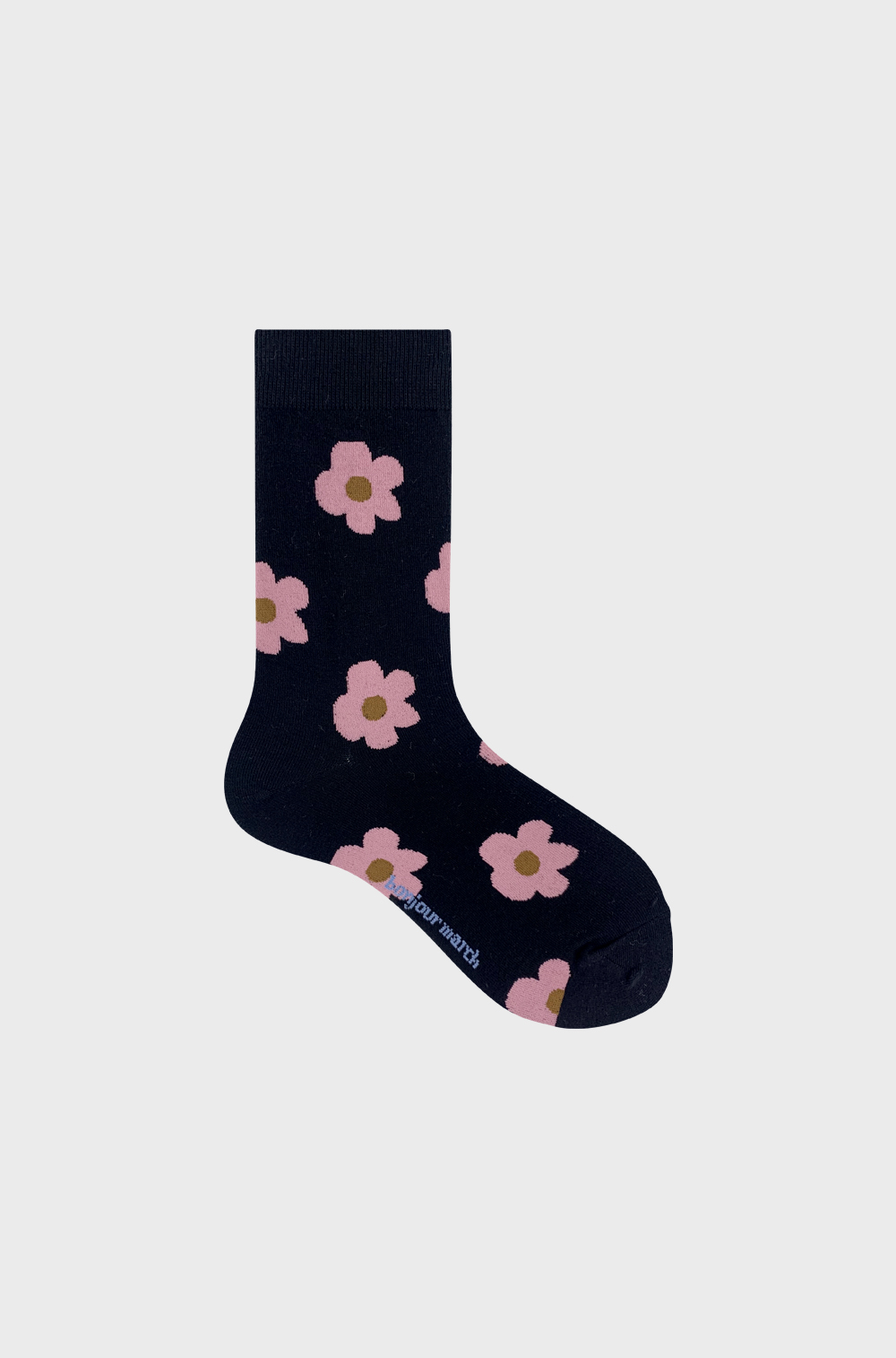 Black pink socks