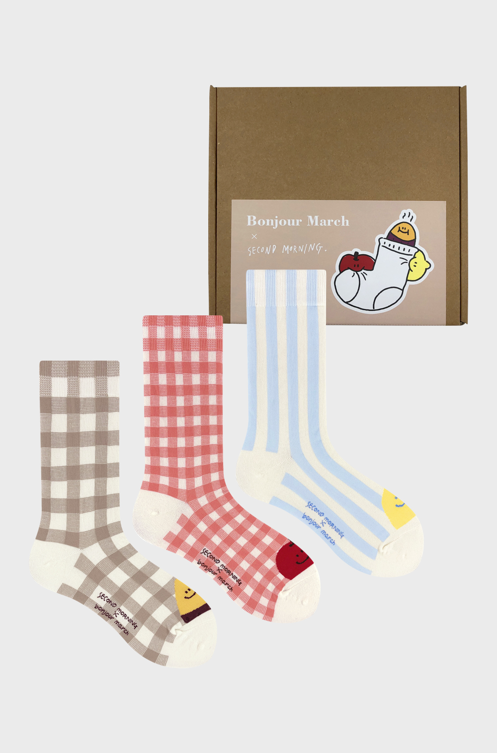 Peekaboo socks set