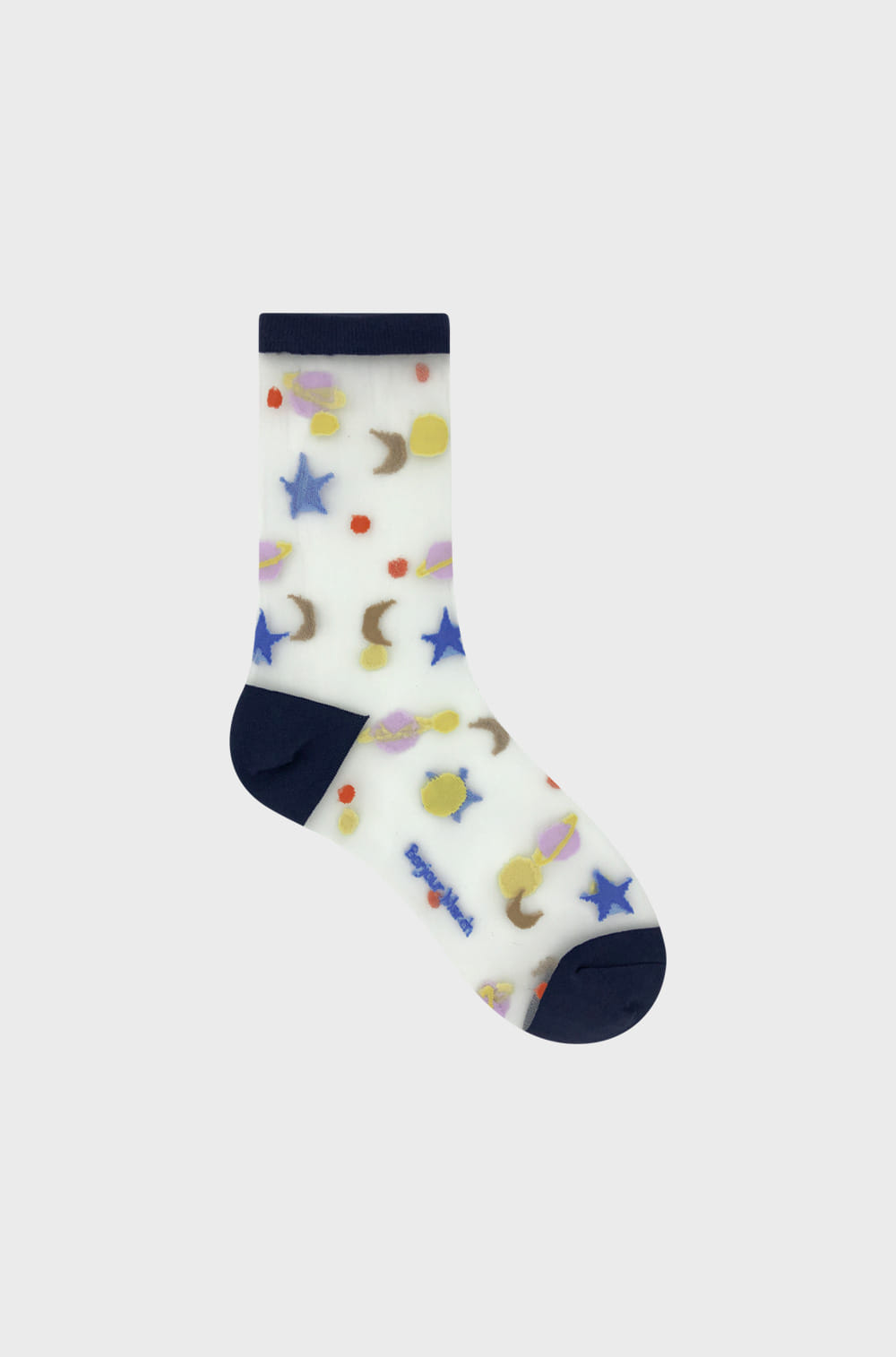 Sheer cosmos socks