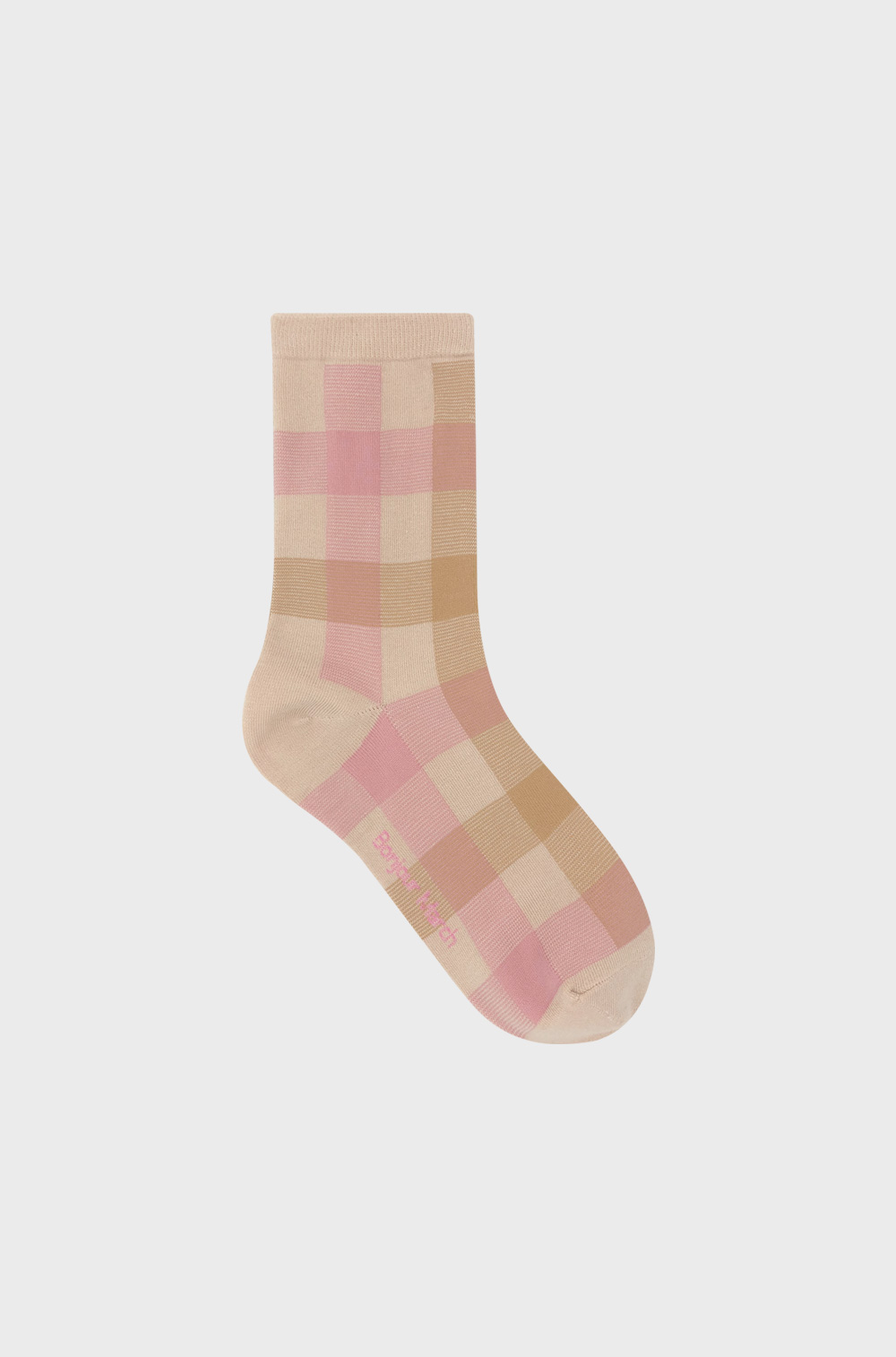 soft check socks