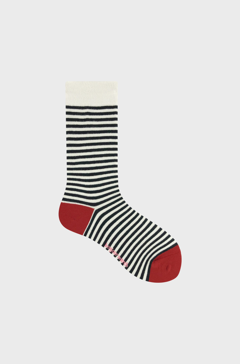 Color stripe socks_black