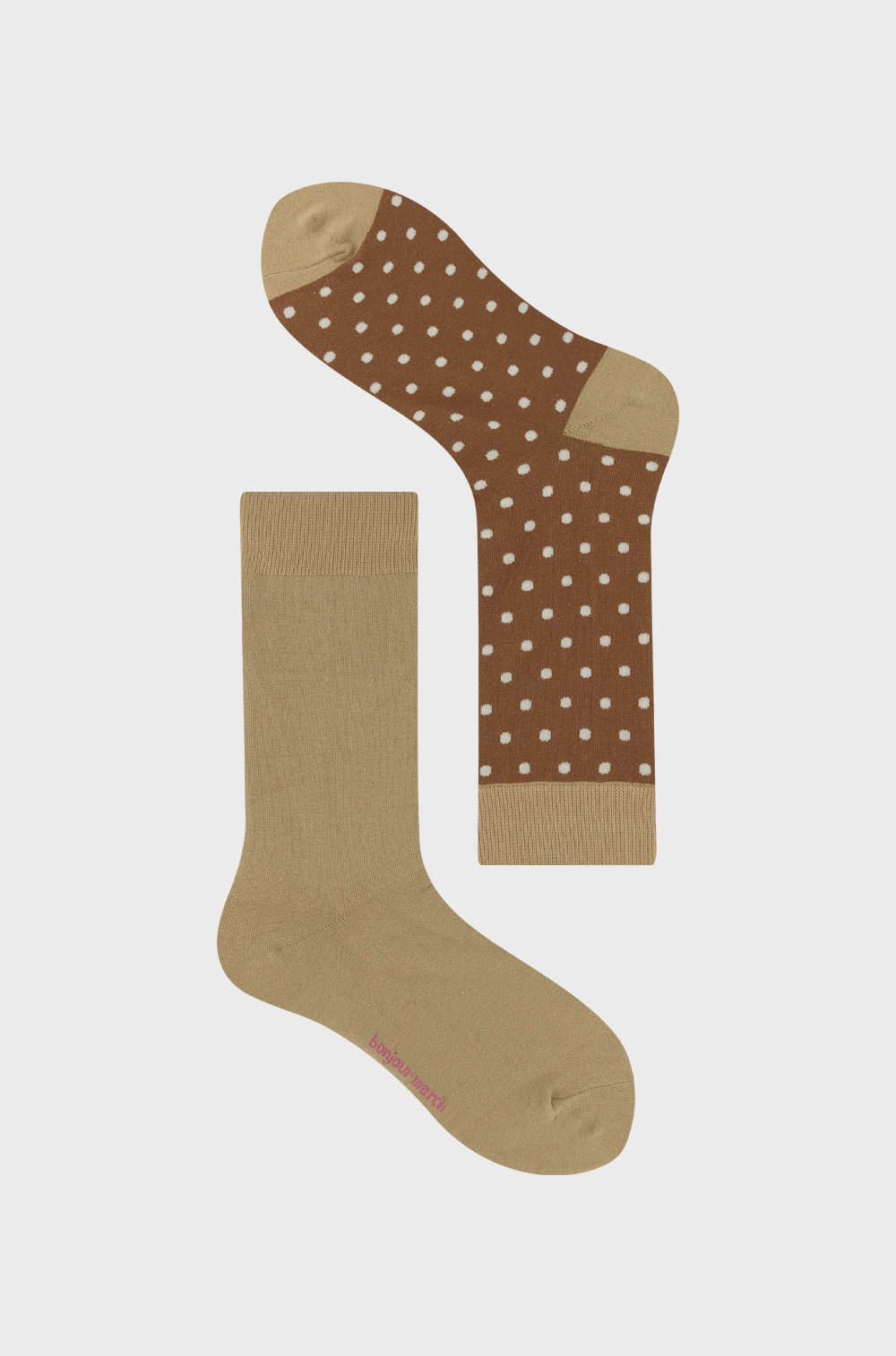 Reverse socks_brown