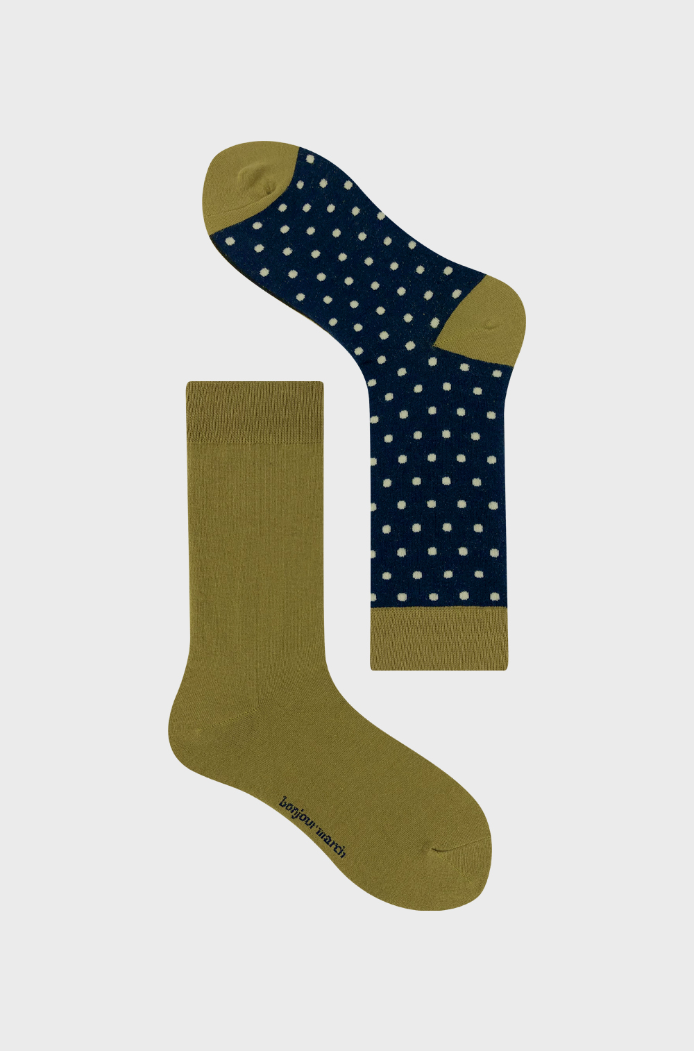 Reverse socks_olive