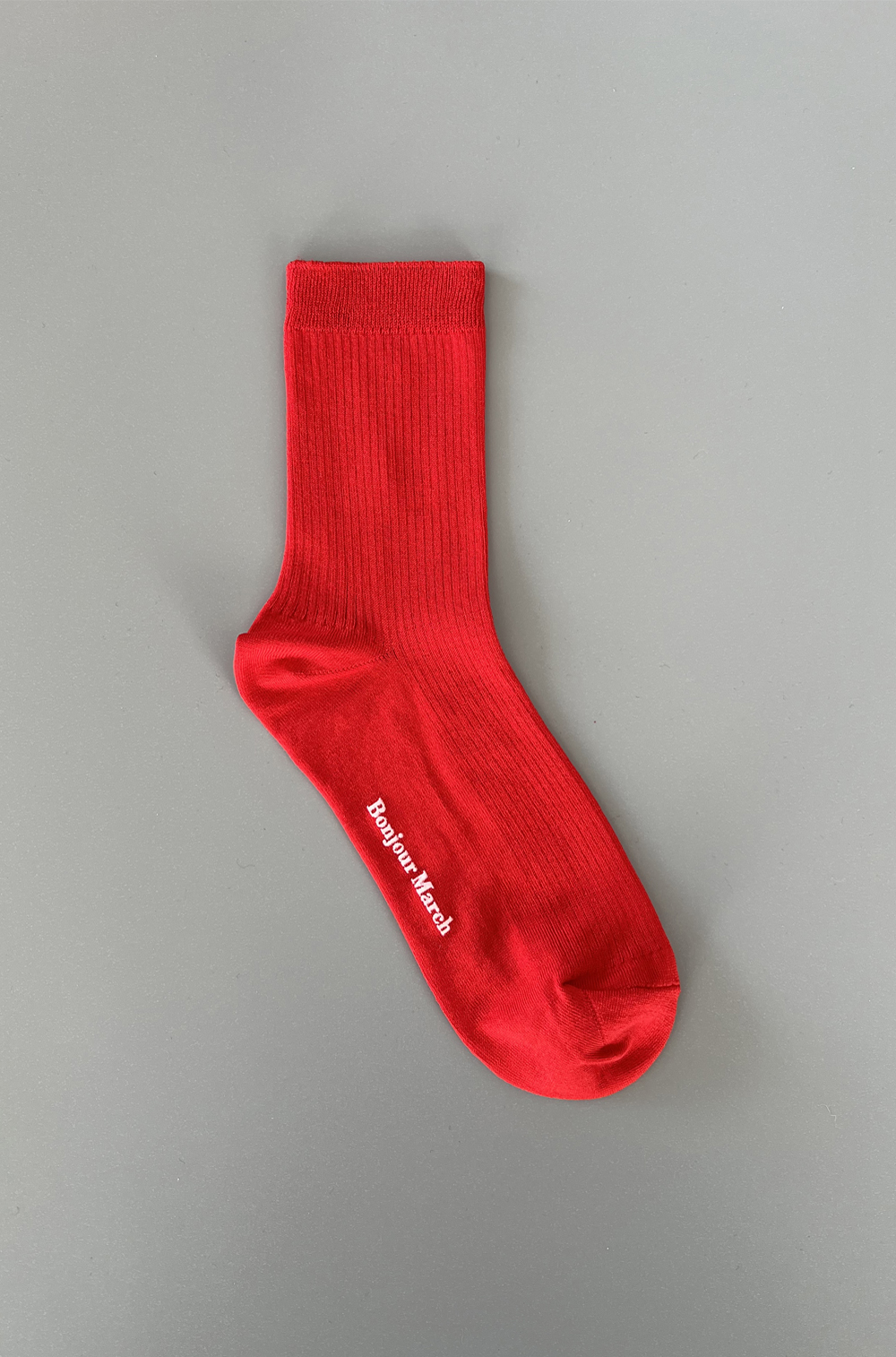 Silket socks_red